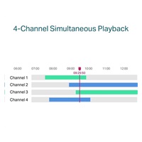 TP-Link VIGI NVR1004H-4P, videorekordér, 4 channels, 4xPoE, 1xSATA, 1x100Mb/s LAN, 2xUSB2.0, 1xHDMI,1xVGA