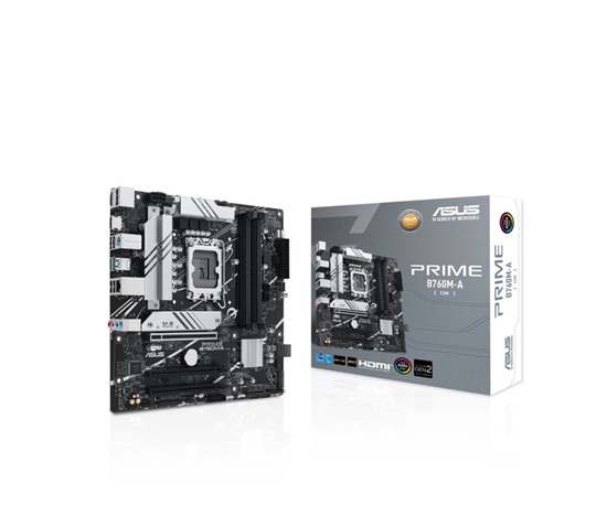 ASUS MB Sc LGA1700 PRIME B760M-A-CSM, Intel B760, 4xDDR5, 1xDP, 2xHDMI, mATX