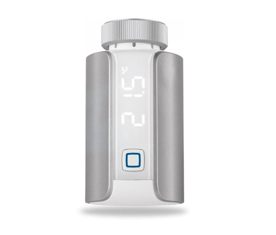Homematic IP Termostatická hlavice Evo - Silver