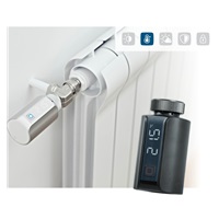 Homematic IP  Termostatická hlavice Evo, antracit - HmIP-eTRV-E-A