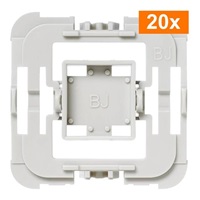 Homematic IP  Adaptér Busch-Jaeger, set 20ks - EQ3-ADA-BJ-20