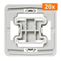 Homematic IP  Adaptér Jung J1, set 20ks - EQ3-ADA-J1-20
