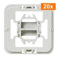 Homematic IP  Adaptér Kopp, set 20ks - EQ3-ADA-KO-20