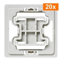 Homematic IP  Adaptér Jung J2, set 20ks - EQ3-ADA-J2-20