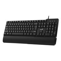 GENIUS klávesnice KB-100XP, Drátová, Ergo předložka, USB, CZ+SK layout