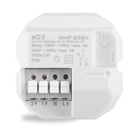 Homematic IP  Spínací akční člen s měřením - 6A, zápustná montáž - HmIP-BSM-I