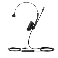 Yealink UH34 Mono náhlavní souprava na jedno ucho s USB konektorem