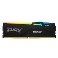 KINGSTON DIMM DDR5 64GB (Kit of 4) 5600MT/s CL40 FURY Beast RGB XMP