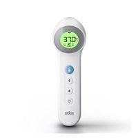 Braun BNT400WE bezkontaktní teploměr, Age Precision, tichý režim, podsvícený displej, bílý