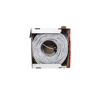 FTP kabel LYNX REELEX AIR, Cat5E, drát, PVC, Eca, šedý, 305m