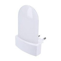 Solight noční LED RGB světélko se světelným sensorem, volitelná barva světla, 230V