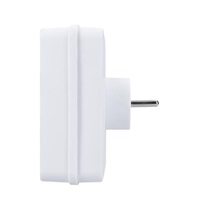 Solight rozbočka, 4 x 10A, dětská pojistka, bílá