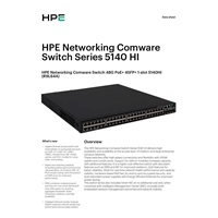 HPE FlexNetwork 5140 48G PoE+ 4SFP+ HI Switch R9L64A RENEW