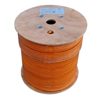 S/FTP kabel LEXI-Net, Cat6A, LS0H, B2ca-s1a,d0,a1, oranžový, 500m, cívka