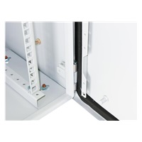 XtendLan 19" venkovní vodotěsný rozvaděč 22U 600x250, krytí IP55, nosnost 65kg, šedý