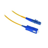 XtendLan simplexní patch kabel SM 9/125, OS2, LC(UPC)-SC(UPC), LS0H, 0,5m