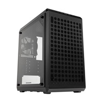Cooler Master case MasterBox Q300L V2, mATX, Průhledná bočnice, 1x 120mm Fan, Černá