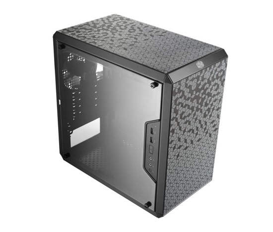 Cooler Master case MasterBox Q300L V2, micro-ATX, Mini Tower, USB 3.2, černá, bez zdroje