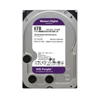 WD PURPLE WD64PURZ 6TB, SATA III 3.5", 256MB, 175MB/s, Low Noise, CMR