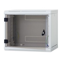 TRITON 19" jednodílný rozvaděč 9U/600mm, odnímatelné boční kryty, perforované dveře, černý