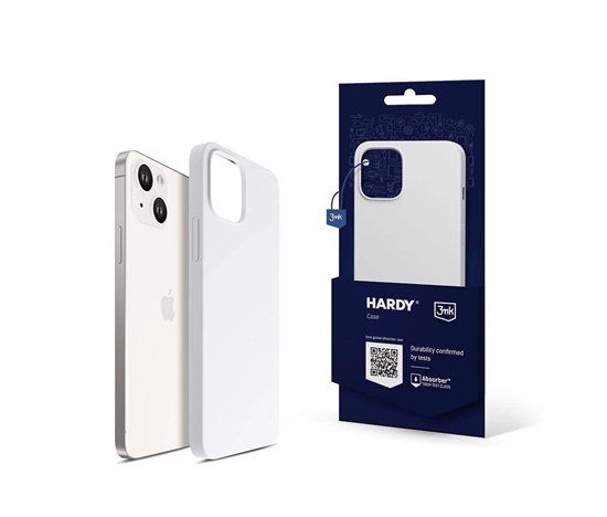 3mk ochranný kryt HARDY Silicone MagCase pro Apple iPhone 14 Plus, White