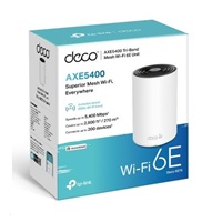 TP-Link Deco XE75(1-pack) WiFi6E Mesh (AXE5400, 2,4GHz/5GHz/6GHz,3xGbELAN/WAN)