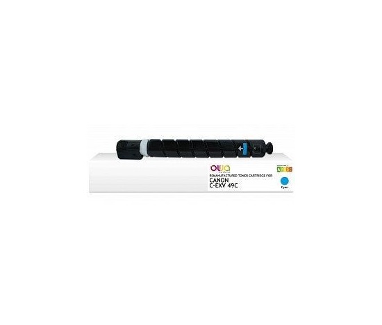 OWA Armor toner pro CANON  iR ADVANCE C33xx, 19000 stran, C-EXV49 C, modrý/cyan