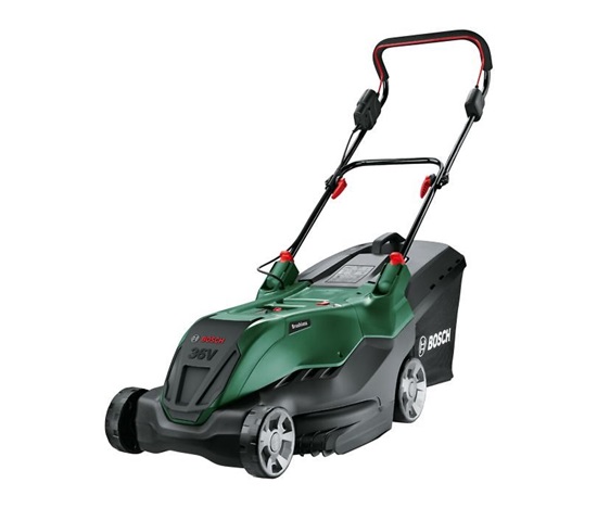 BOSCH AdvancedRotak 36V-40-650, akumulátorová sekačka na trávu, šířka stř. 40 cm, výška stř. 25 – 80 mm, 2x aku