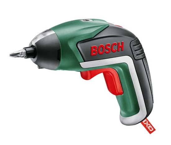 BOSCH IXO 5 akumulátorový šroubovák, 3,6 V, šrouby do 5 mm, 215 ot/min, 32dílná sada šroubovacích bitů