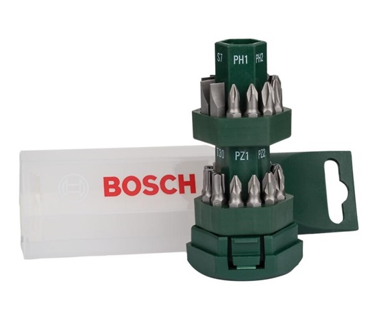 BOSCH 25dílná sada šroubovacích bitů „Big-Bit“