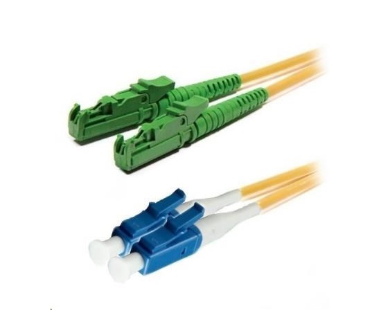 XtendLan duplexní patch kabel SM 9/125, OS2, E2000(APC)-LC(PC), LS0H, 2m