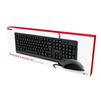 TRUST set klávesnice + myš PRIMO, USB, DE
