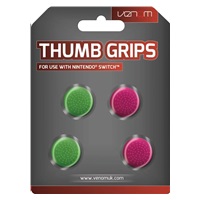 VENOM VS4917 Nintendo Switch Thumb Grips (4x) - Pink and Green