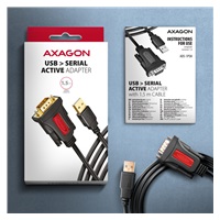 AXAGON ADS-1PSN, USB-A 2.0 - szeregowy RS-232 DB9-M Prolific adapter / kabel 1.5m