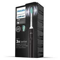 Philips HX3671/14 Sonicare 3100, zubní kartáček, pro dospělé, 31000 kmitů/min, časovač, tlakový senzor, indikátor, černý