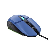 TRUST myš GXT 109B FELOX Gaming Mouse, optická, USB, modrá