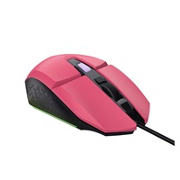 TRUST myš GXT 109P FELOX Gaming Mouse, optická, USB, růžová