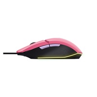 TRUST myš GXT 109P FELOX Gaming Mouse, optická, USB, růžová