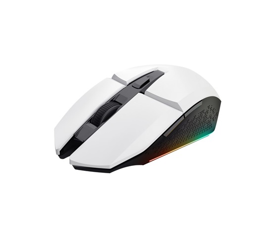 TRUST myš GXT 110W FELOX Gaming Wireless Mouse, optická, USB, bílá