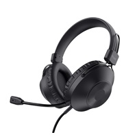 TRUST Sluchátka Ozo Analogová sluchátka, černá