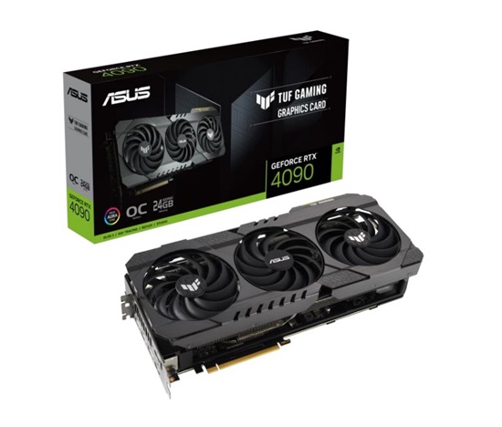 ASUS VGA NVIDIA GeForce RTX 4090 TUF OG GAMING OC 24G, 24G GDDR6X, 3xDP, 2xHDMI