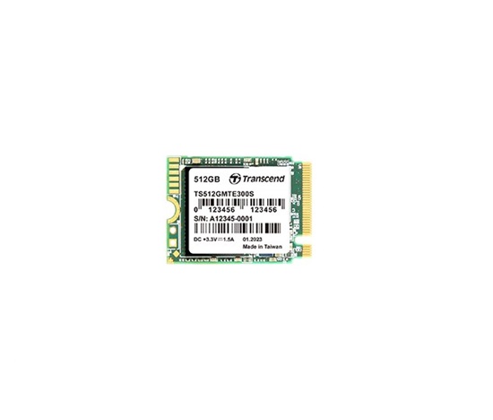 TRANSCEND SSD 300S 512GB, M.2 2230,PCIe Gen3x4, NVMe, 3D TLC, ez DRAM