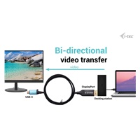 i-tec USB-C DisplayPort Bi-Directional Cable Adapter 8K/30Hz 150cm
