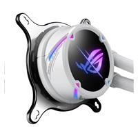 ASUS vodní chladič CPU AIO ROG STRIX LC II 240 ARGB WHITE, 2x120mm, LGA1851, AM4