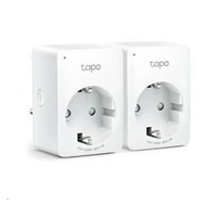 TP-Link Tapo P110(2-pack)(EU) chytrá WiFi mini zásuvka (3680W,16A,2,4 GHz,BT)