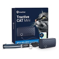 Tractive GPS CAT Mini – sledování polohy a aktivity pro kočky - tmavě modrý