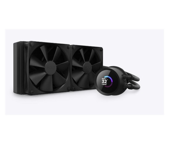 NZXT vodní chladič Kraken 240 / 2x120mm fan / LCD disp. / 6 let