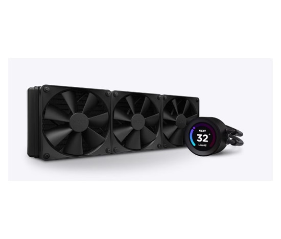 NZXT vodní chladič Kraken 360 ELITE / 3x120mm fan / LCD disp. / 6 let