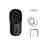 iGET HOME Doorbell DS1 Black + Chime CHS1 White