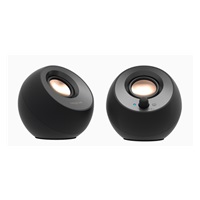 Creative PEBBLE V3, stolní 2.0 reproduktory s USB-C a Bluetooth 5.0 - černé